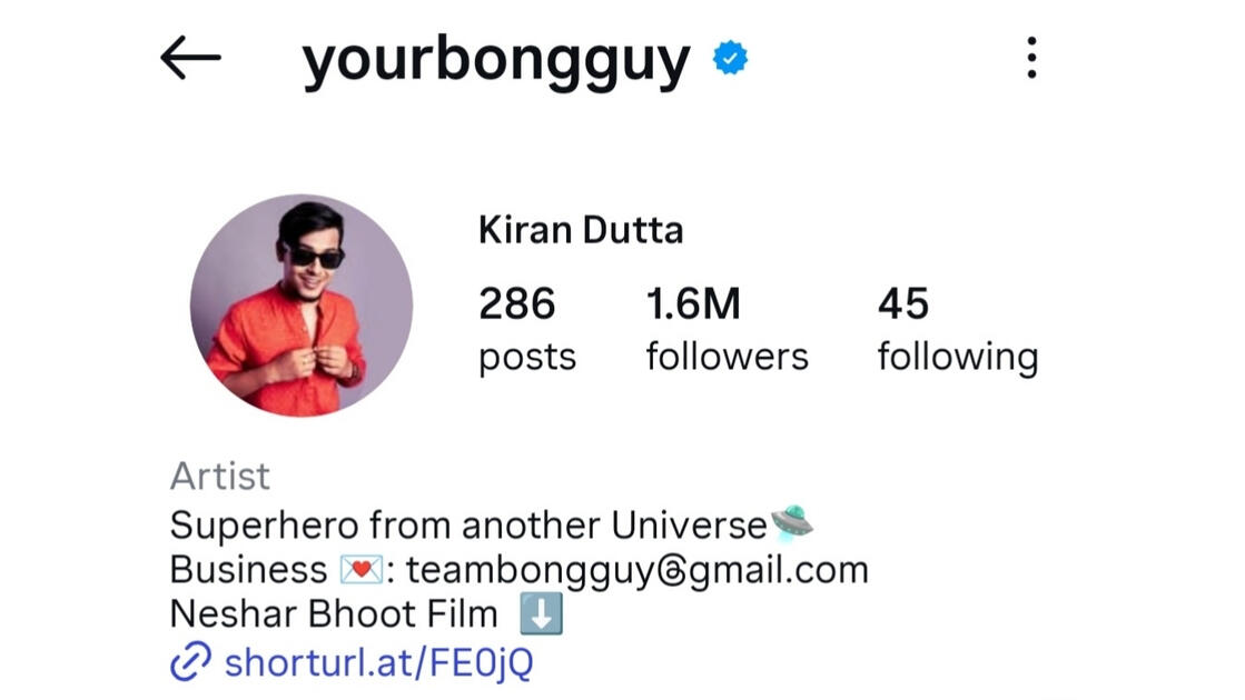 I'm Former Business Manager of @yourbongguy Instagram profile (1,600,000+ Followers)